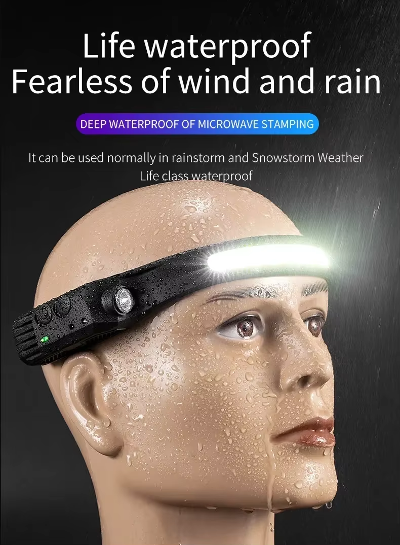 AdventurePro - LED-Stirnlampe mit Powerbank