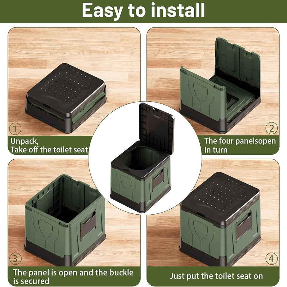 TripGo FoldSeat - Tragbare Campingtoilette