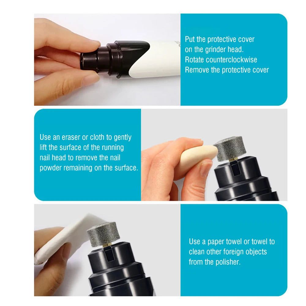 Wiederaufladbare Tiernagelschleifer