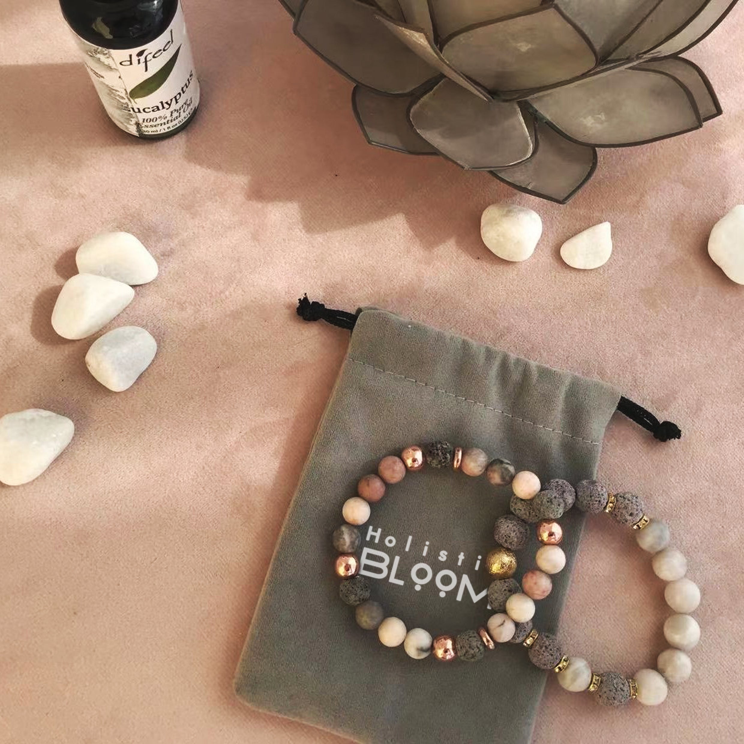 SerenityStone - Ätherisches Öl-Diffusor-Armband