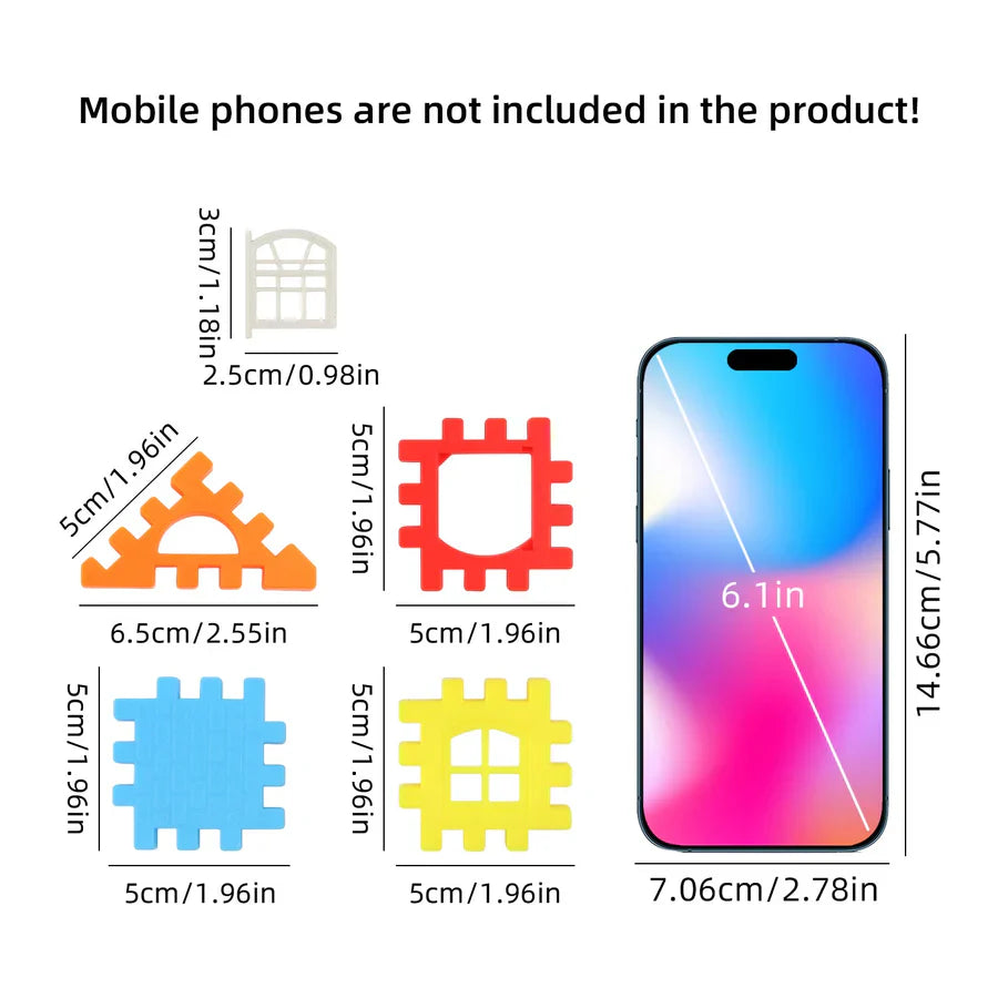 Kreative Snap-Bausteine für Kinder