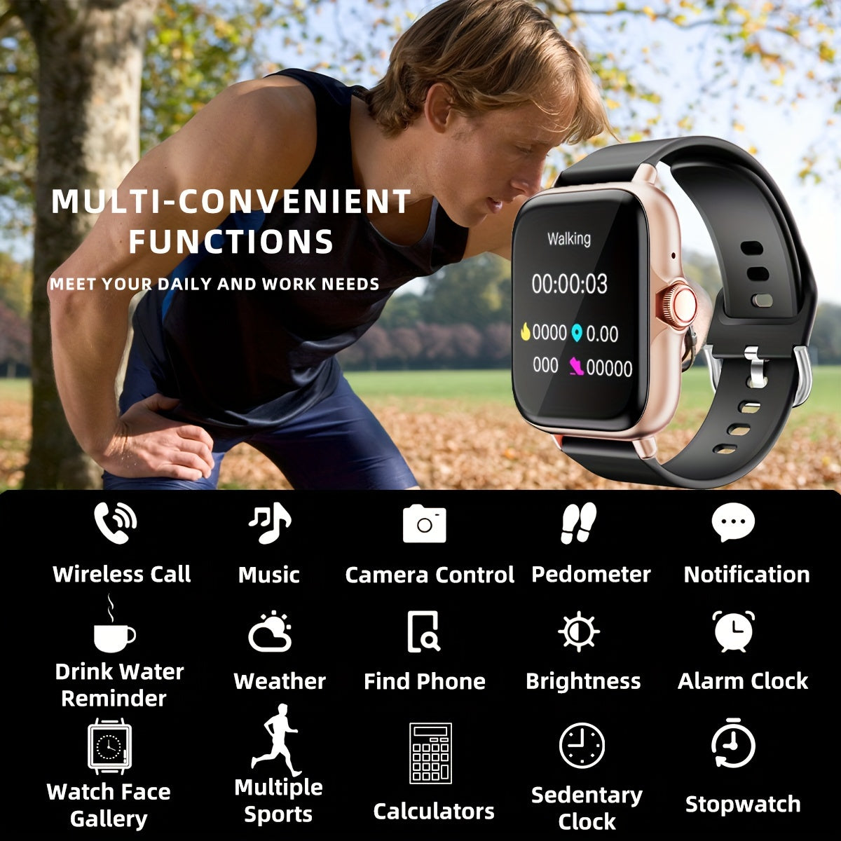 SmartFit Wasserdichte Smartwatch