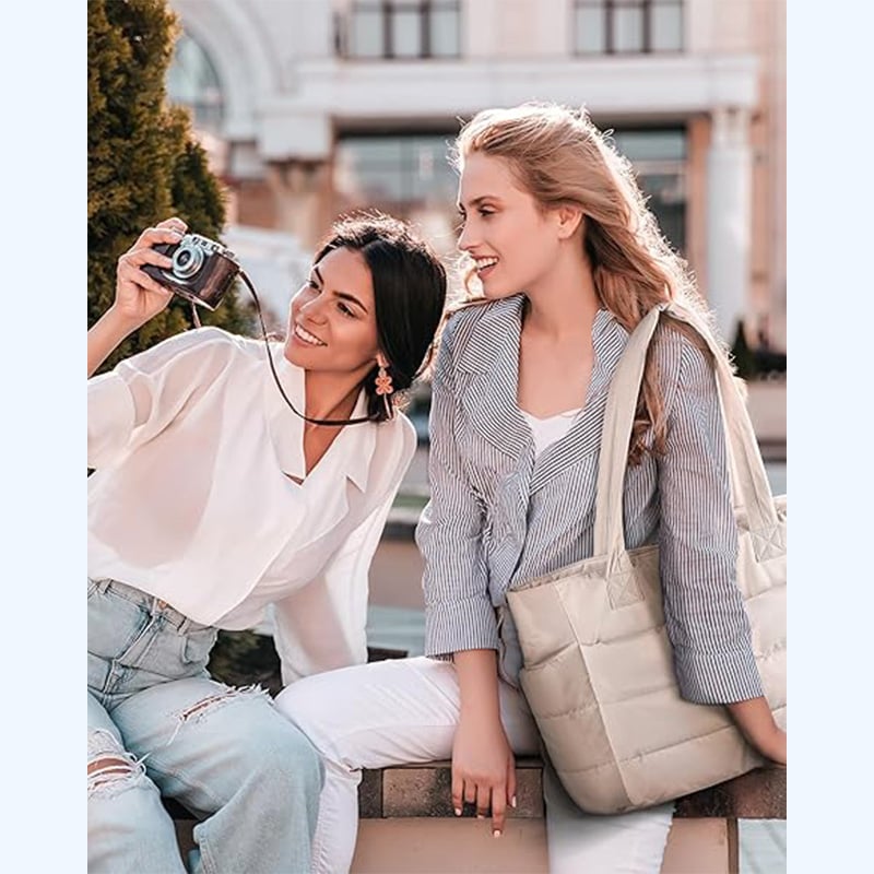 VelvetCarry Puffer-Tasche