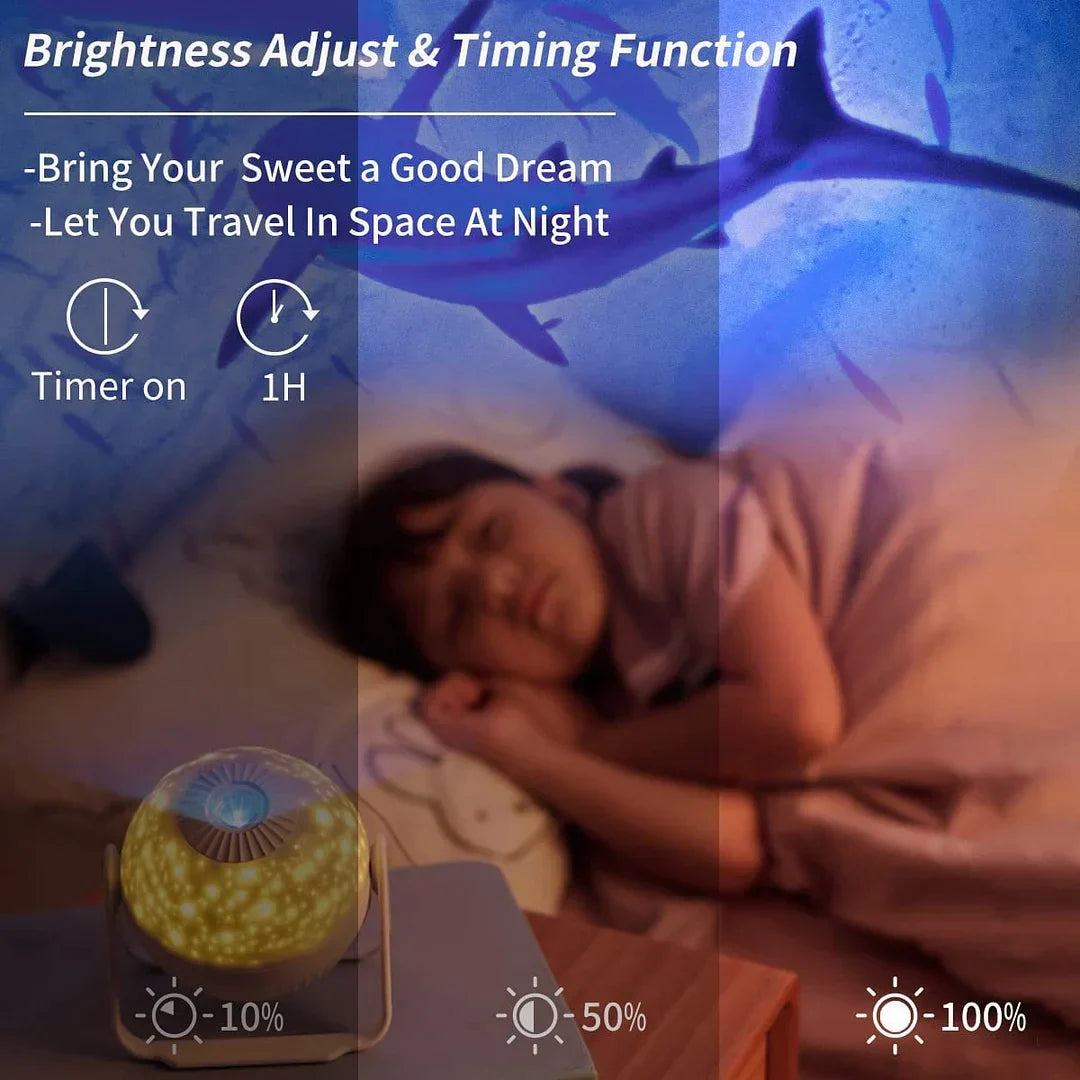 StarrySky Pro - Galaxy-Projektor mit Bluetooth-Lautsprecher