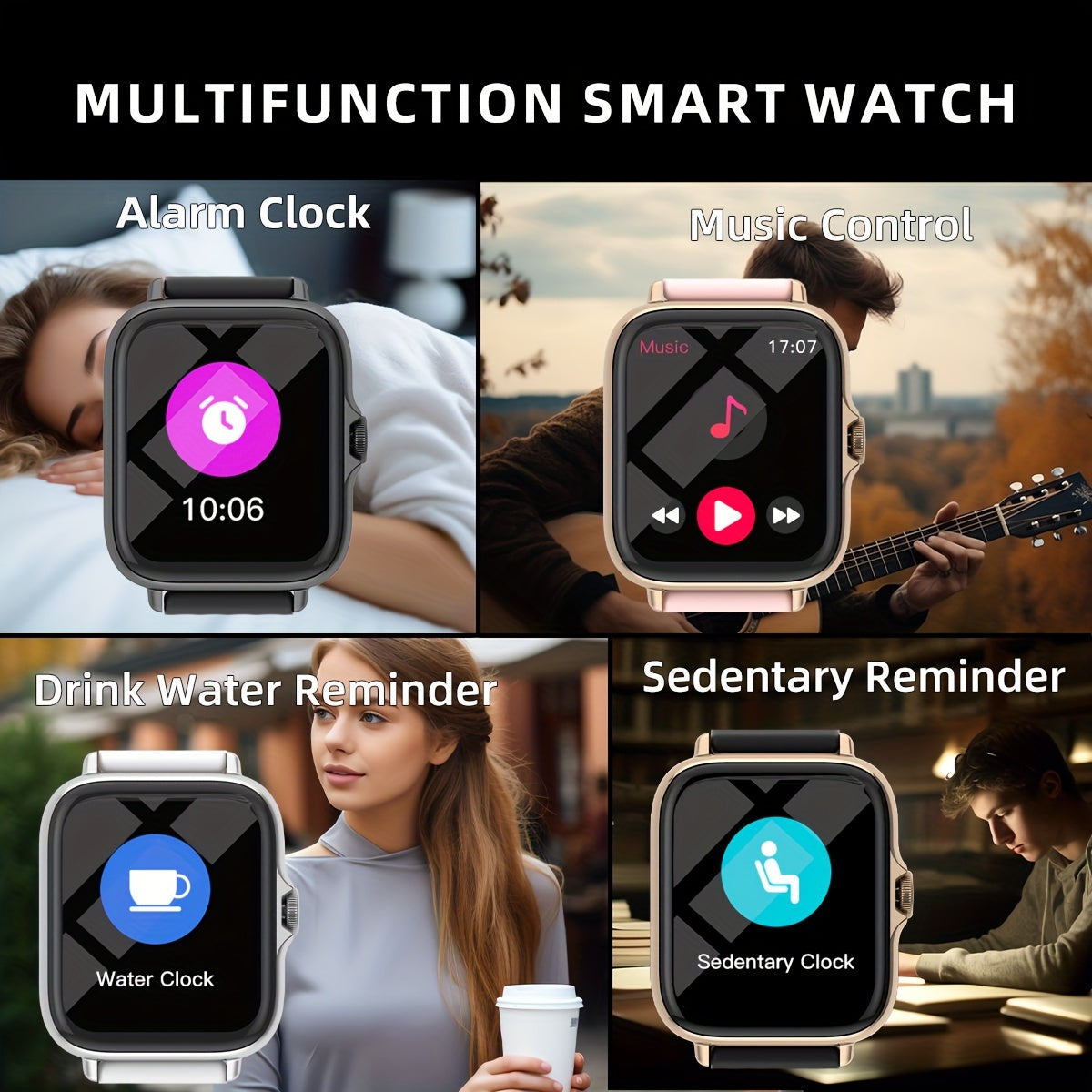 SmartFit Wasserdichte Smartwatch
