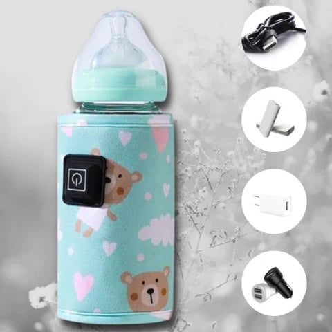 HeatOnGo Babyflaschenwärmer - USB-betriebener Flaschenwärmer