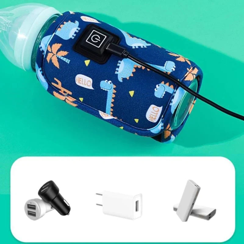 HeatOnGo Babyflaschenwärmer - USB-betriebener Flaschenwärmer