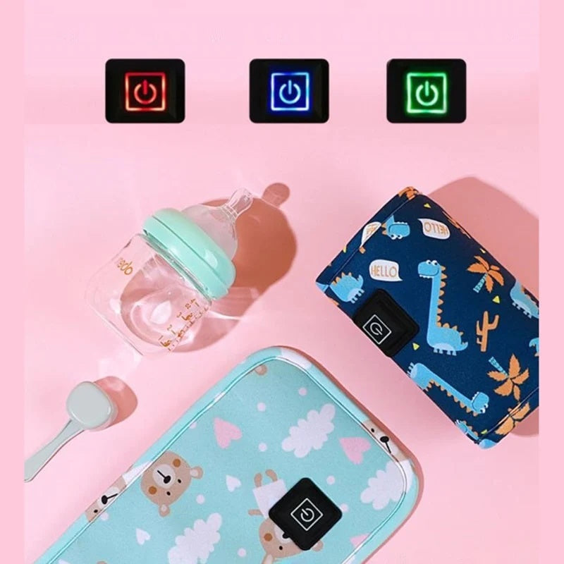 HeatOnGo Babyflaschenwärmer - USB-betriebener Flaschenwärmer