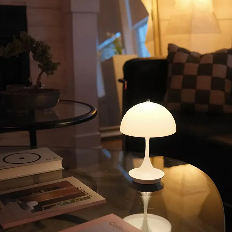 Glowluxe Touch Lamp - Moderne wiederaufladbare Tischlampe