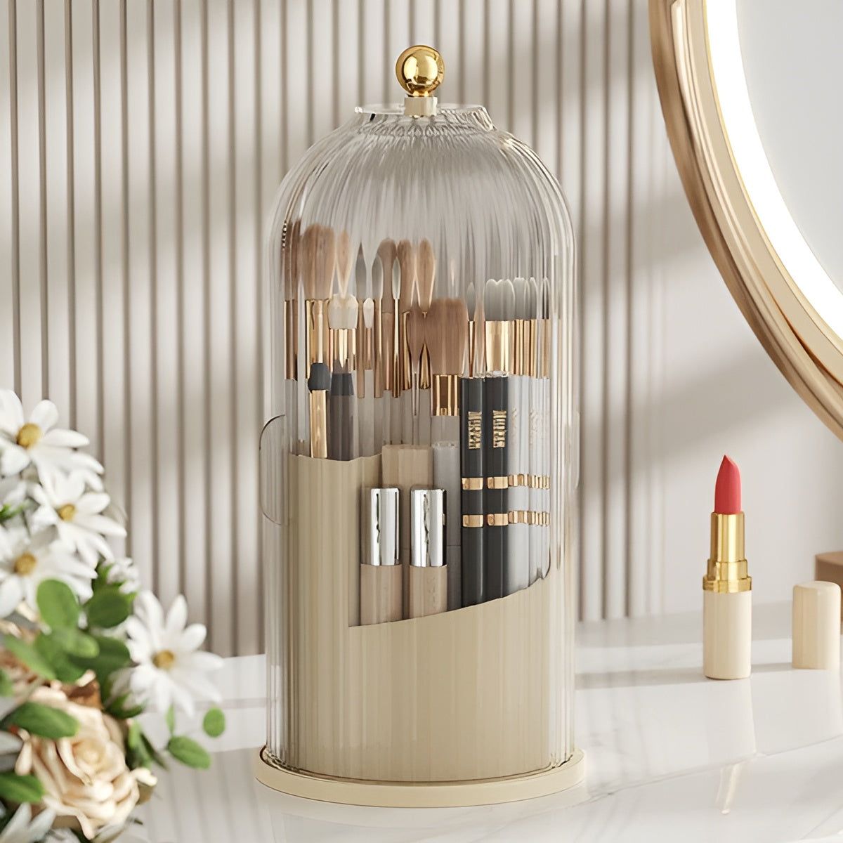 GlamTurn 360° drehbarer Makeup-Organisator
