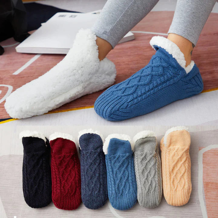 CloudStep - Rutschfeste Hausschuh-Socken