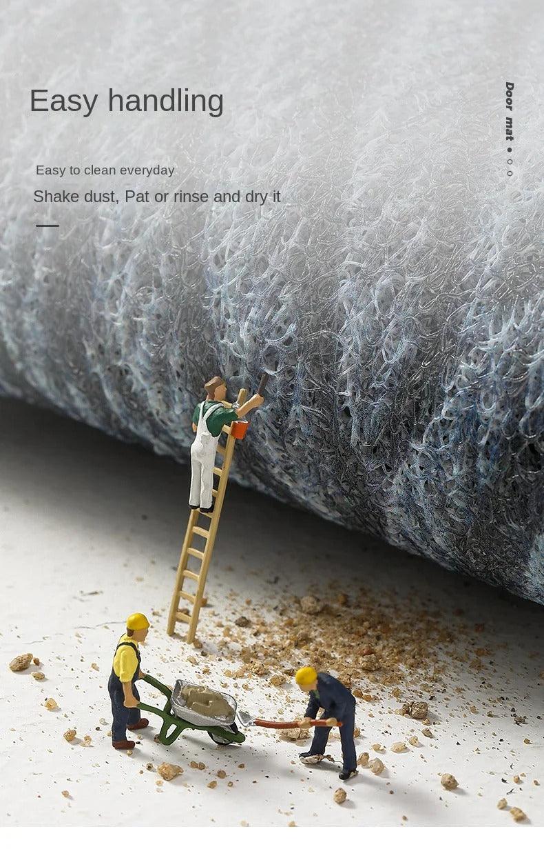 CleanStep PVC-Eingangsmatte - Rutschfester Schmutzfänger