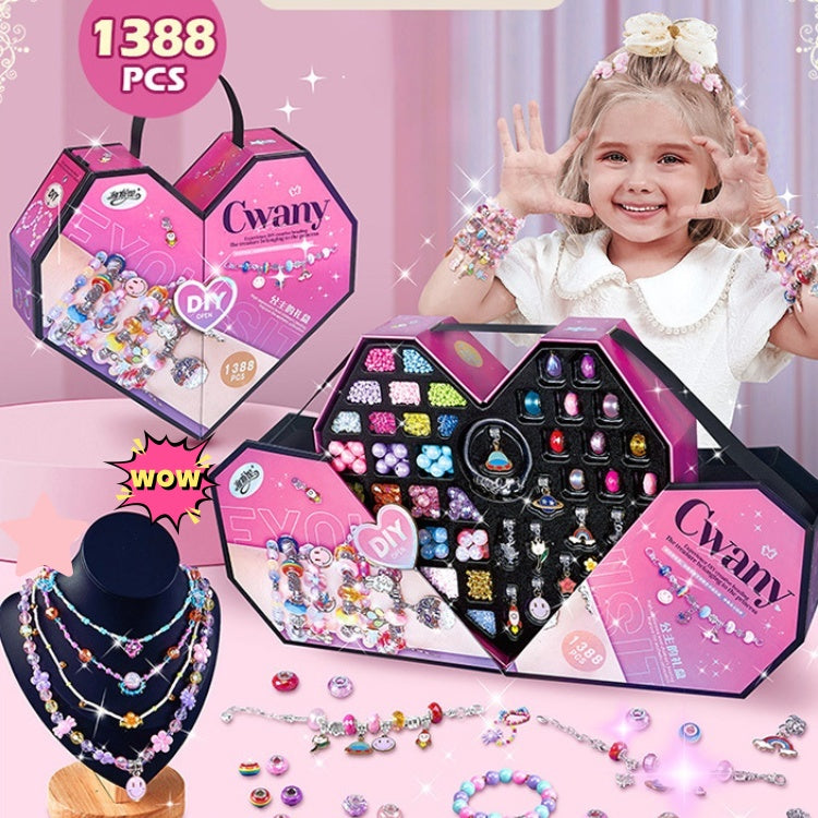 TwinkleCharm Kristall-Schmuckset für Mädchen