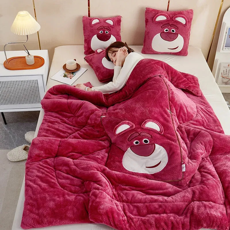 CozyRest Bundle - Decke und Kissen Set