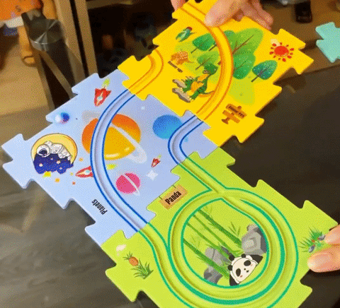 Rail Explorer Puzzle-Gleise