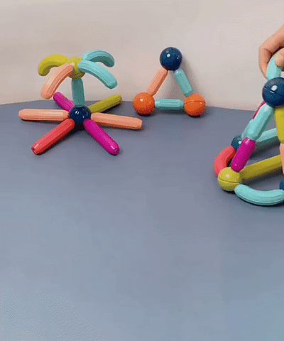 Magnetische Stäbe Baukasten