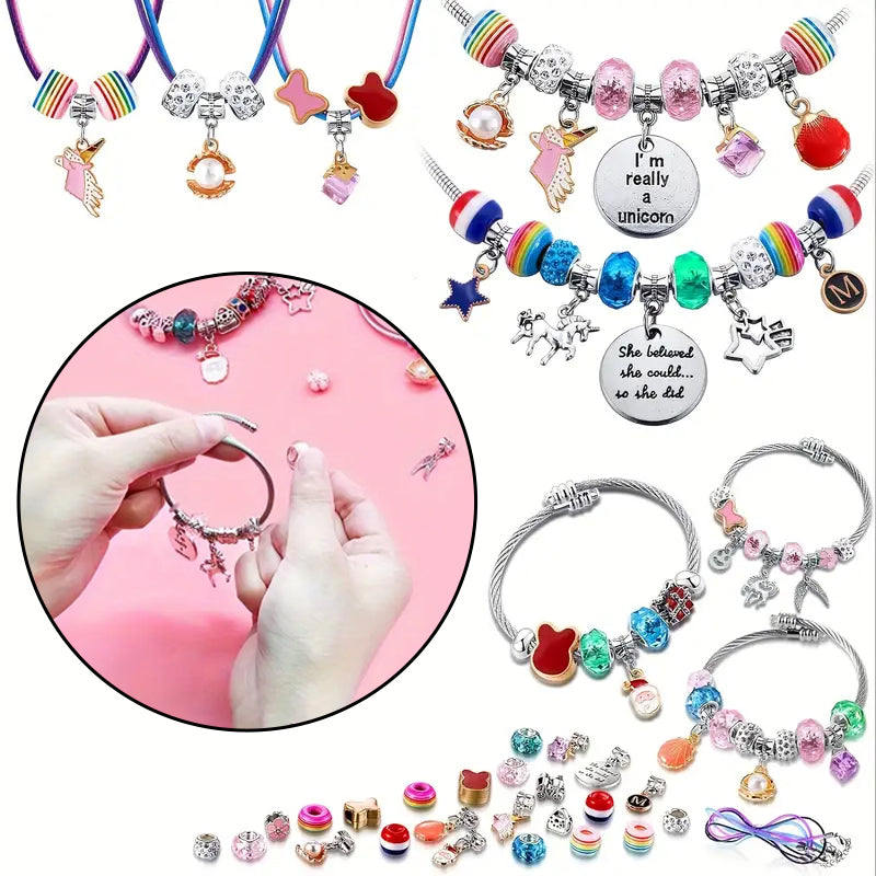 TwinkleCharm Kristall-Schmuckset für Mädchen