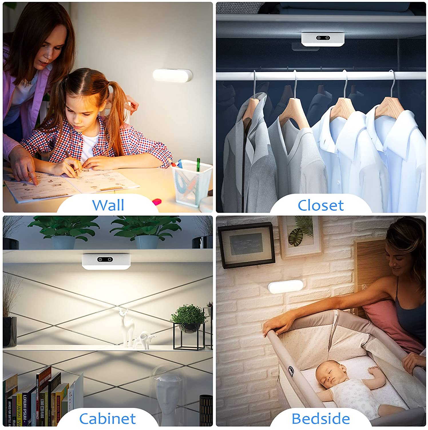 GlowGuard Motion LED-Nachtlicht