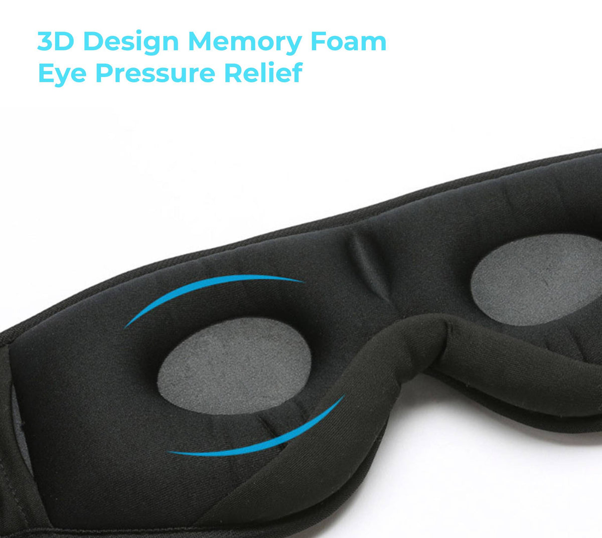 NightHarmony Ultra - Schlafmaske mit integriertem Kopfhörer