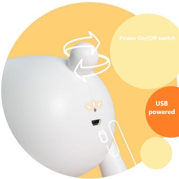 Twilight Deer LED Lampe