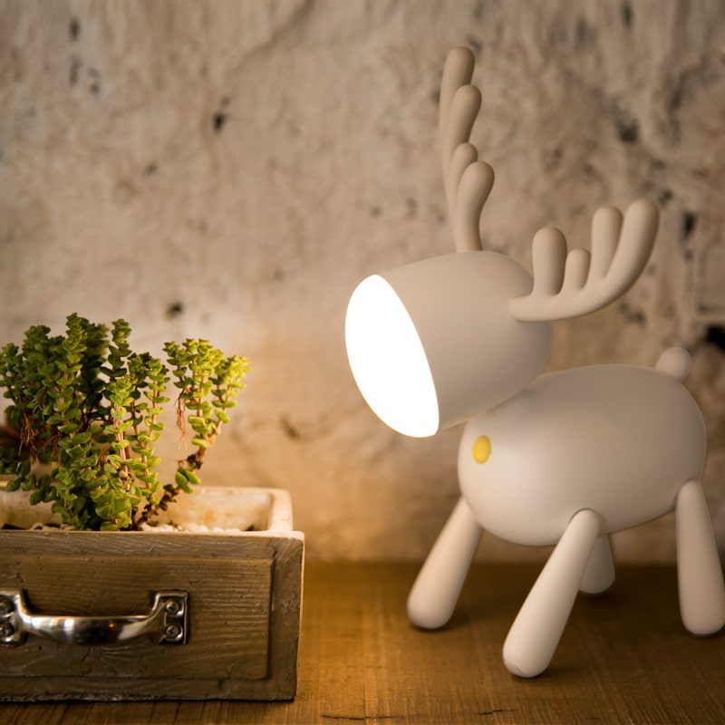 Twilight Deer LED Lampe