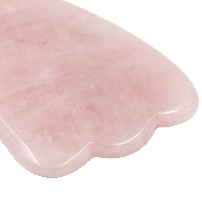 RadiantFlow - Authentisches Jade & Rosenquarz Gua Sha Werkzeug