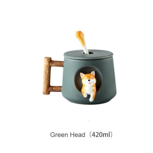 Pawsome Shiba Inu Keramik Becher