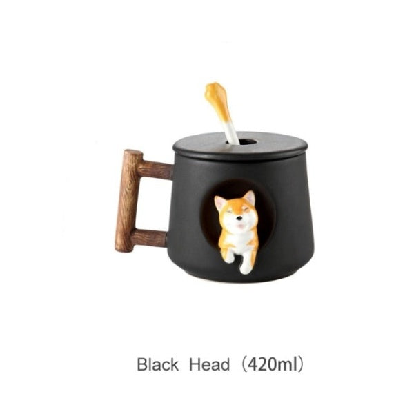 Pawsome Shiba Inu Keramik Becher