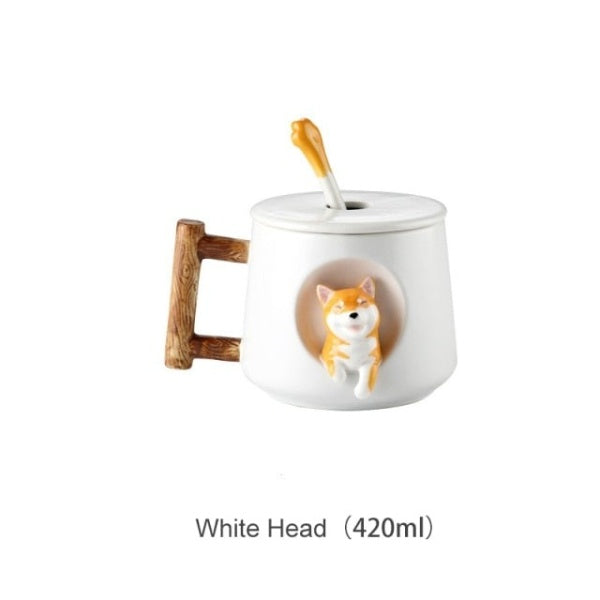 Pawsome Shiba Inu Keramik Becher