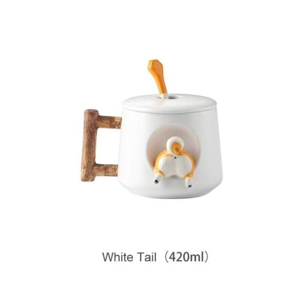 Pawsome Shiba Inu Keramik Becher