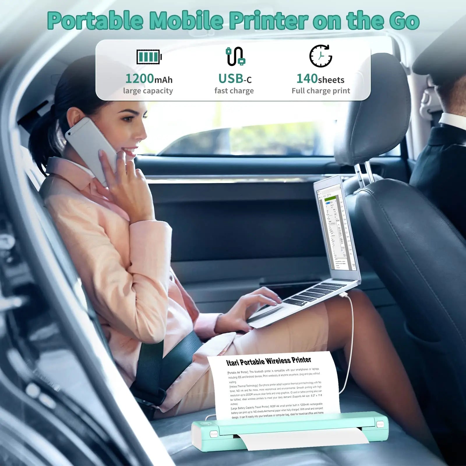 PrintPro Mini - Tintenfreier Thermodrucker (Copy)