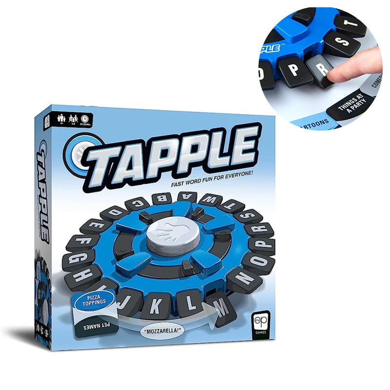 Tapple Spiel Set - Schnelles Familien-Wortspiel