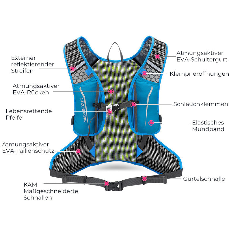 AquaQuest Pack - 16L Trinkrucksack