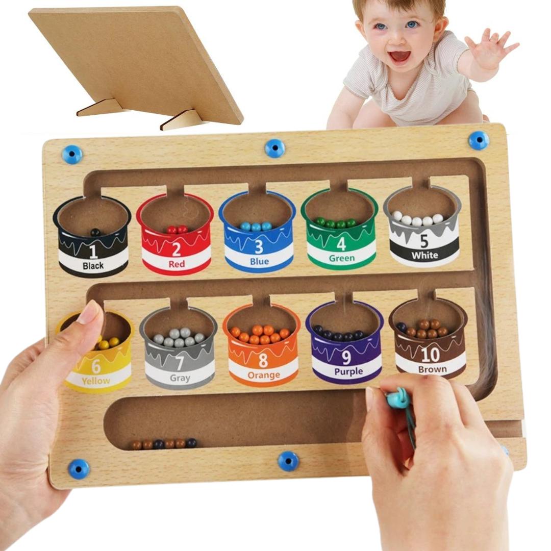 Magnetische Farbe &amp; Zahl Abenteuer Labyrinth