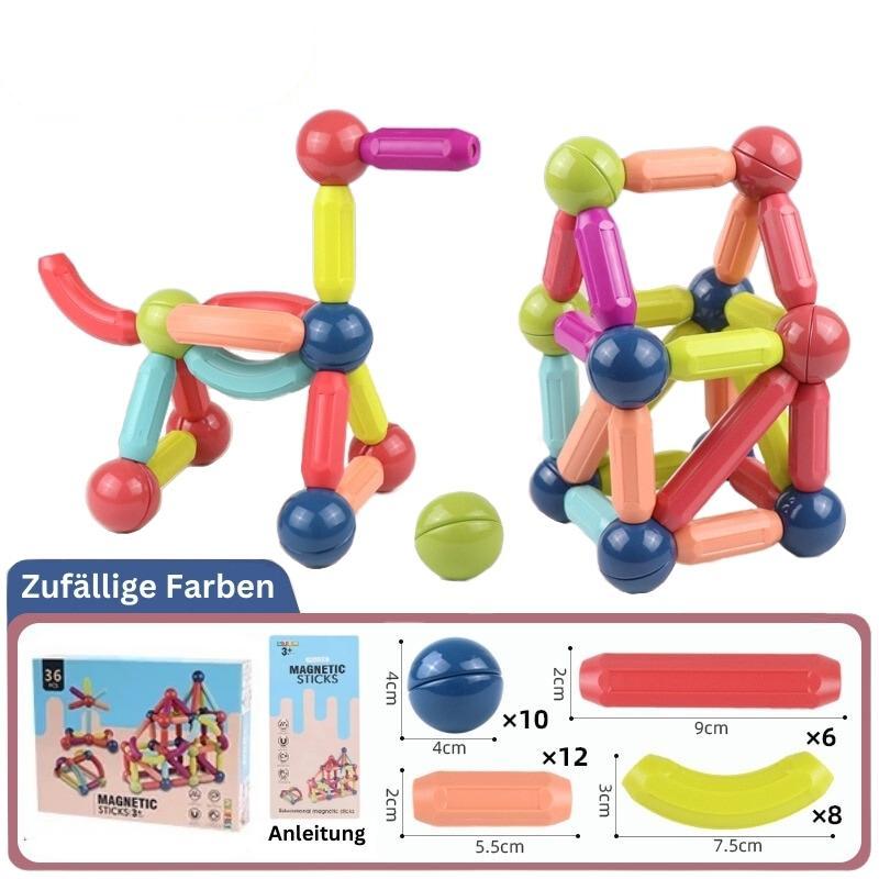 Magnetische Stäbe Baukasten