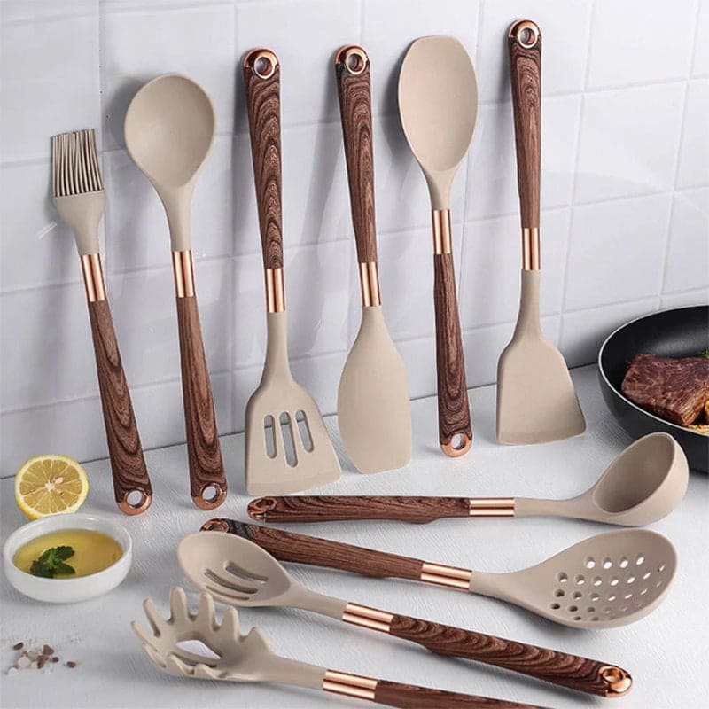 CulinaCraft - Premium-Silikon-Küchenutensilien-Set