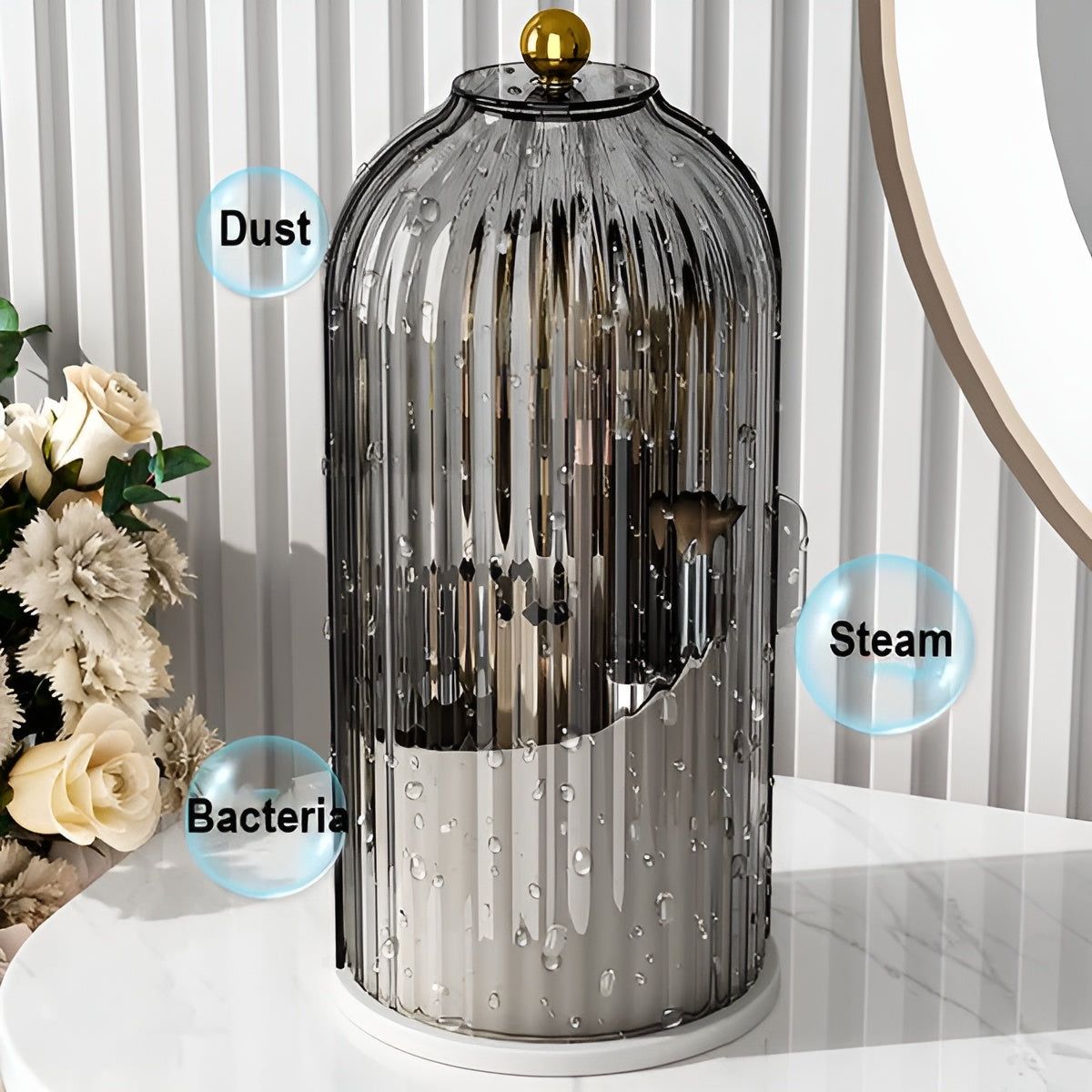 GlamTurn 360° drehbarer Makeup-Organisator