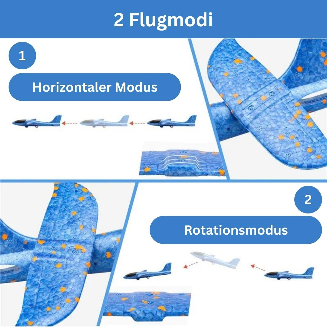 SkyZoom Flyer - Lustiges fliegendes Flugzeug-Spielzeug