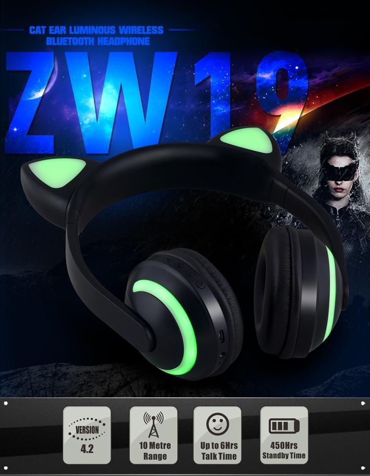 PurrGlow Bluetooth-Kopfhörer