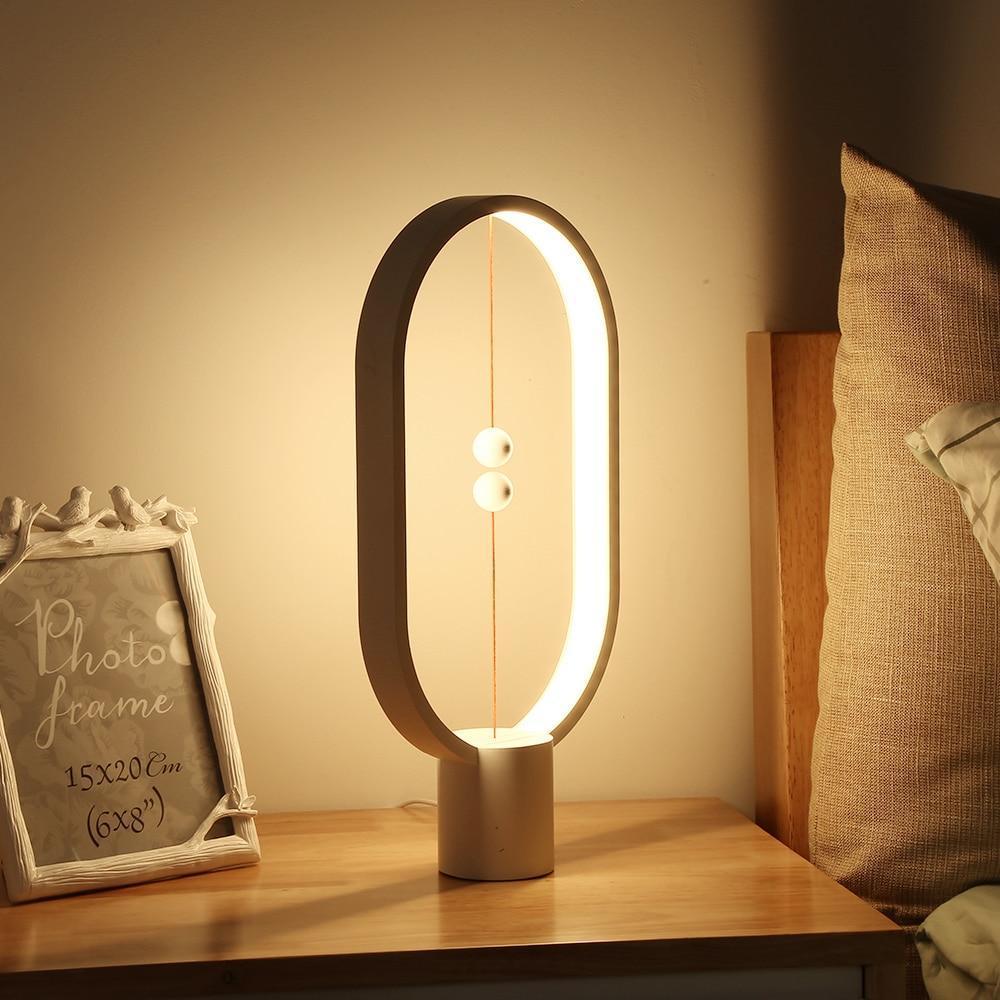 Schwebende magnetische Lampe