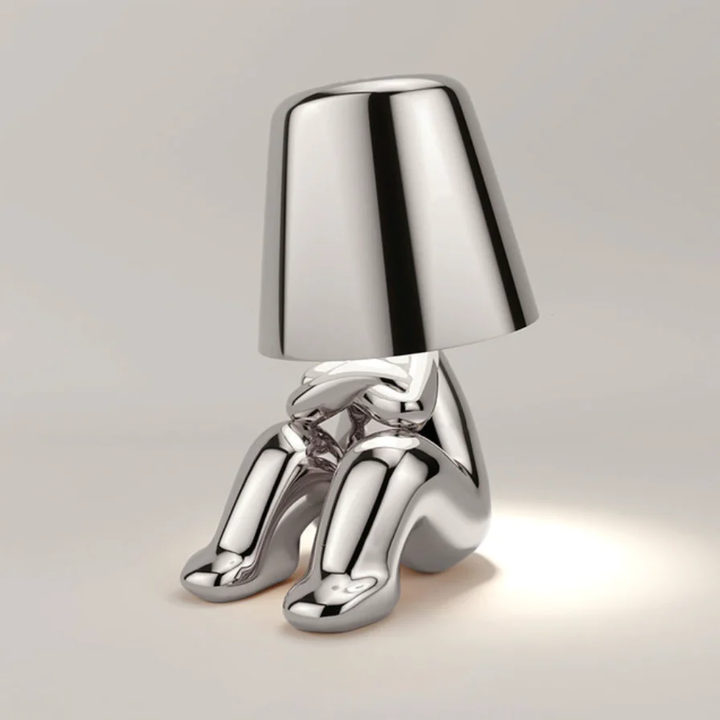 GlowSculpt - Moderne LED Touch Lampe