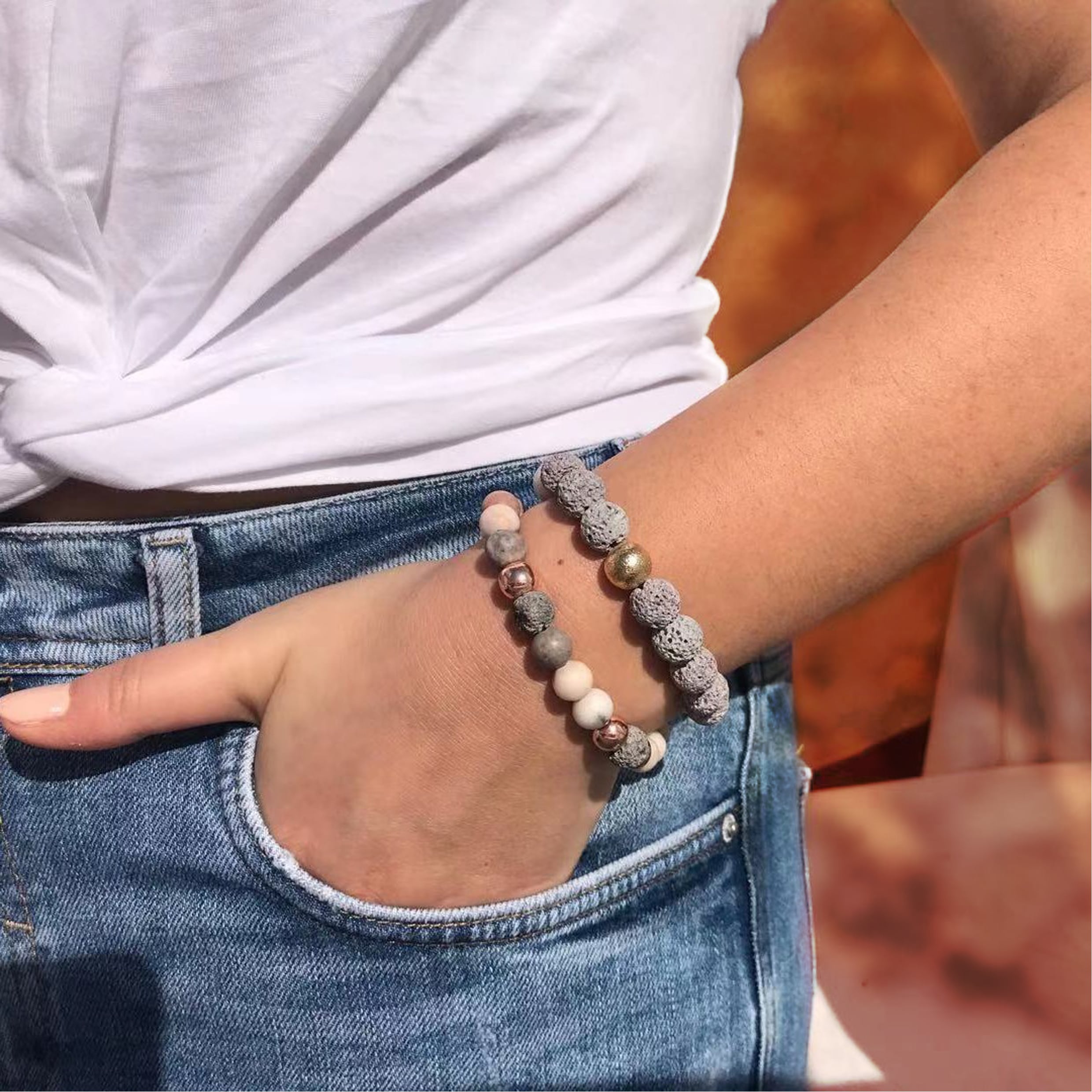 SerenityStone - Ätherisches Öl-Diffusor-Armband