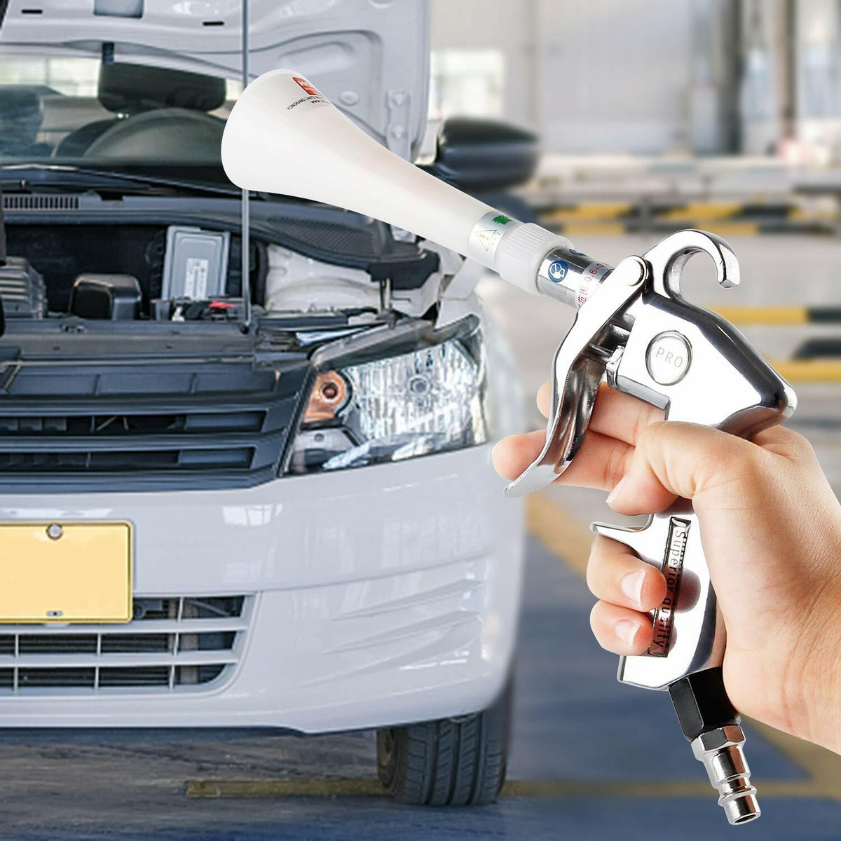 BlitzBläser – Tragbare Druckluftpistole