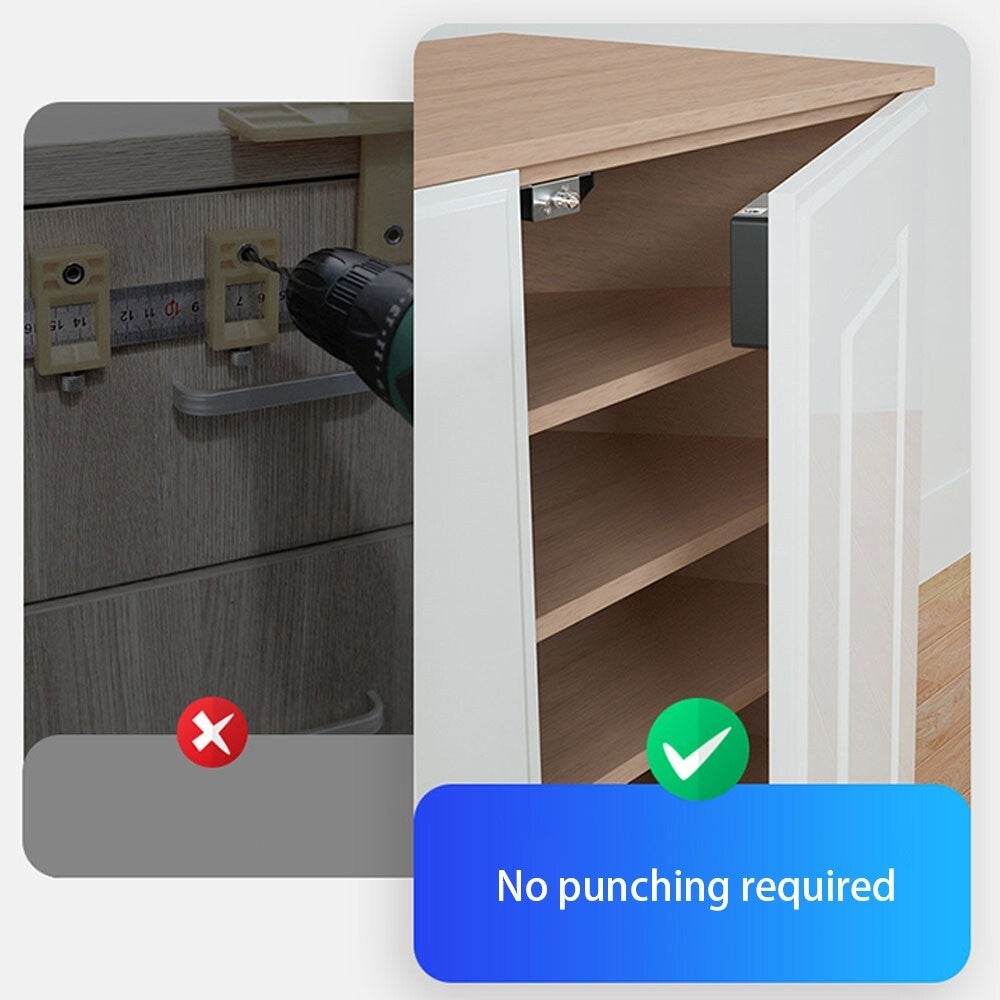 SnapSafe LockMate - Schubladenschloss für Schränke