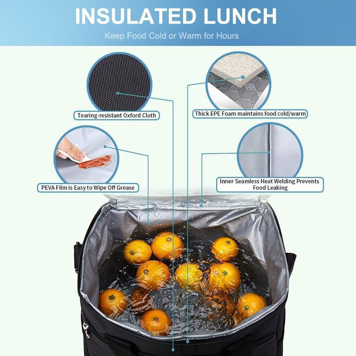 PolarTote - Isolierte Kühltasche