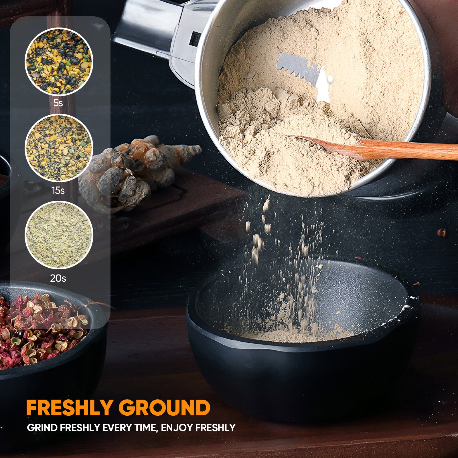 FrischMahl - Elektrische Küchenmühle