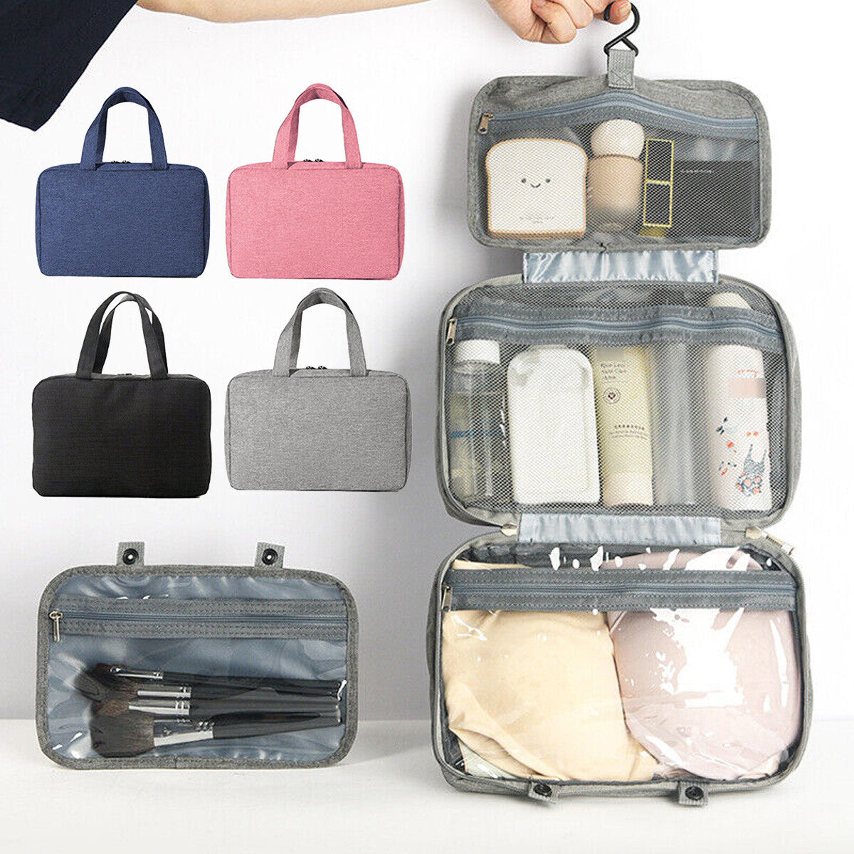 JetOrganize – Hängende Kulturtasche für unterwegs