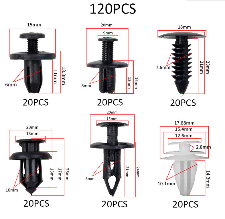 CarNex - 158-teiliges Auto-Verkleidungsentfernungs-Werkzeugset