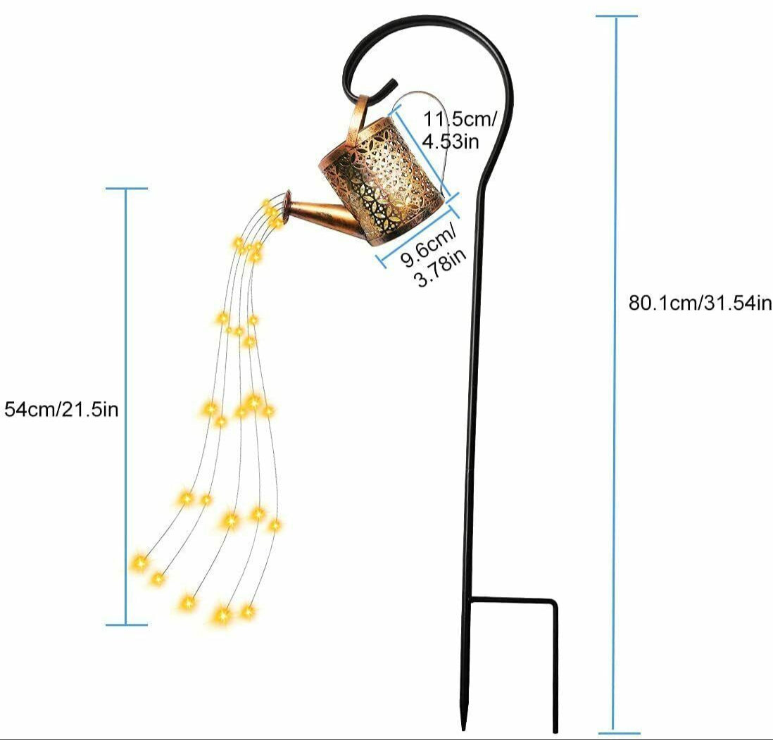 GlowPour – Solarbetriebene Gießkanne mit Beleuchtung