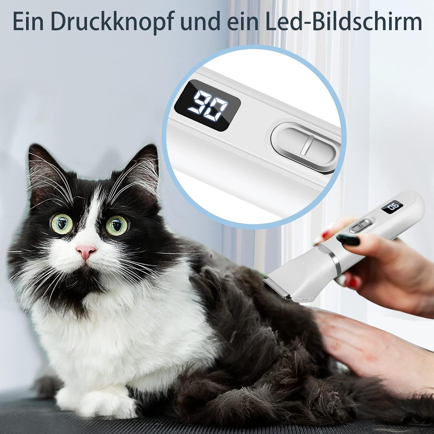 GroomJoy – Hundepflege-Schermaschine